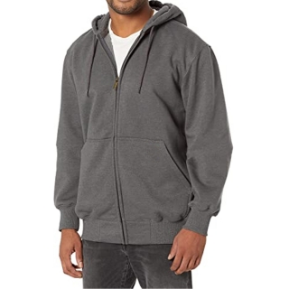 Heavyweight Full-zip Sweatshirt Hooded