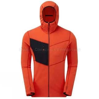 Men Light Orange Cell Jacket