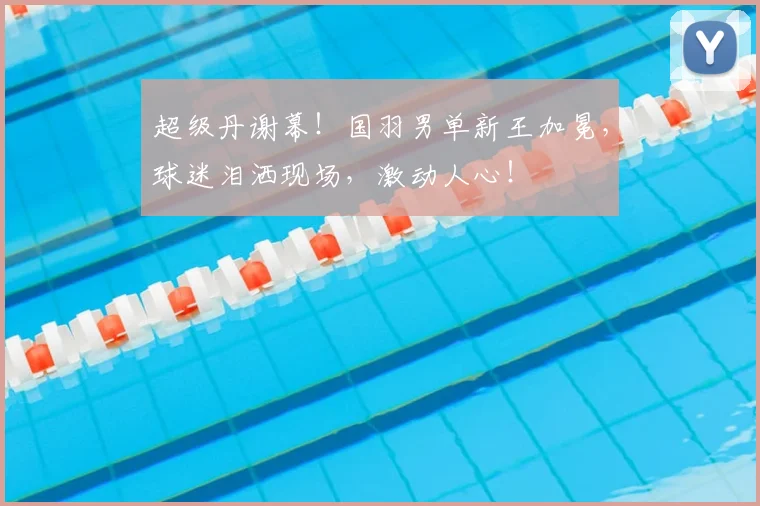 超级丹谢幕！国羽男单新王加冕，球迷泪洒现场，激动人心！
